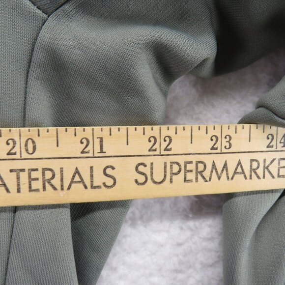 Nike Hoodie Mens Size Large Therma Fit Olive Green Neon Swoosh Logo Graphic - Picture 5 of 9